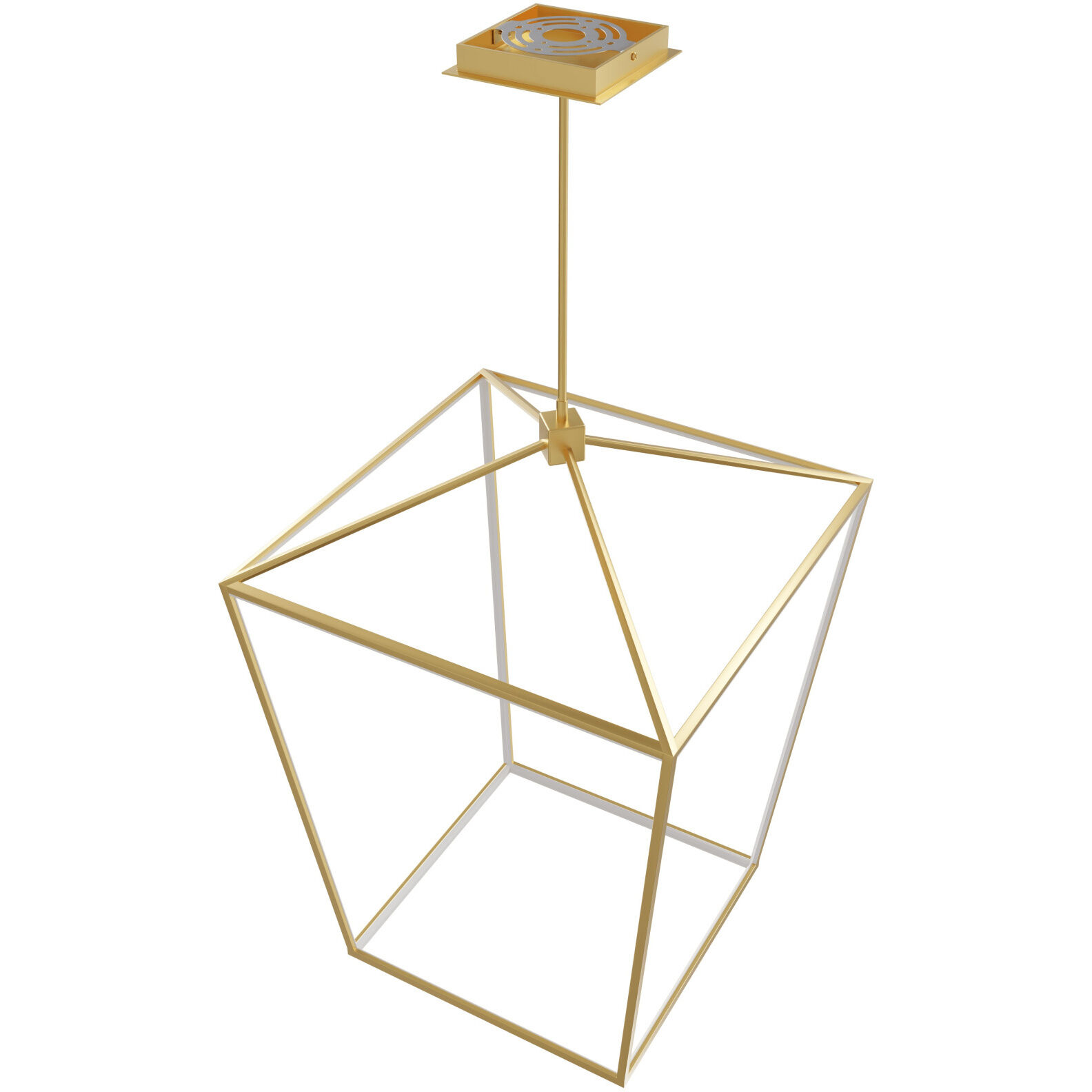 Park Ave. LED 30 inch Gold Pendant Ceiling Light