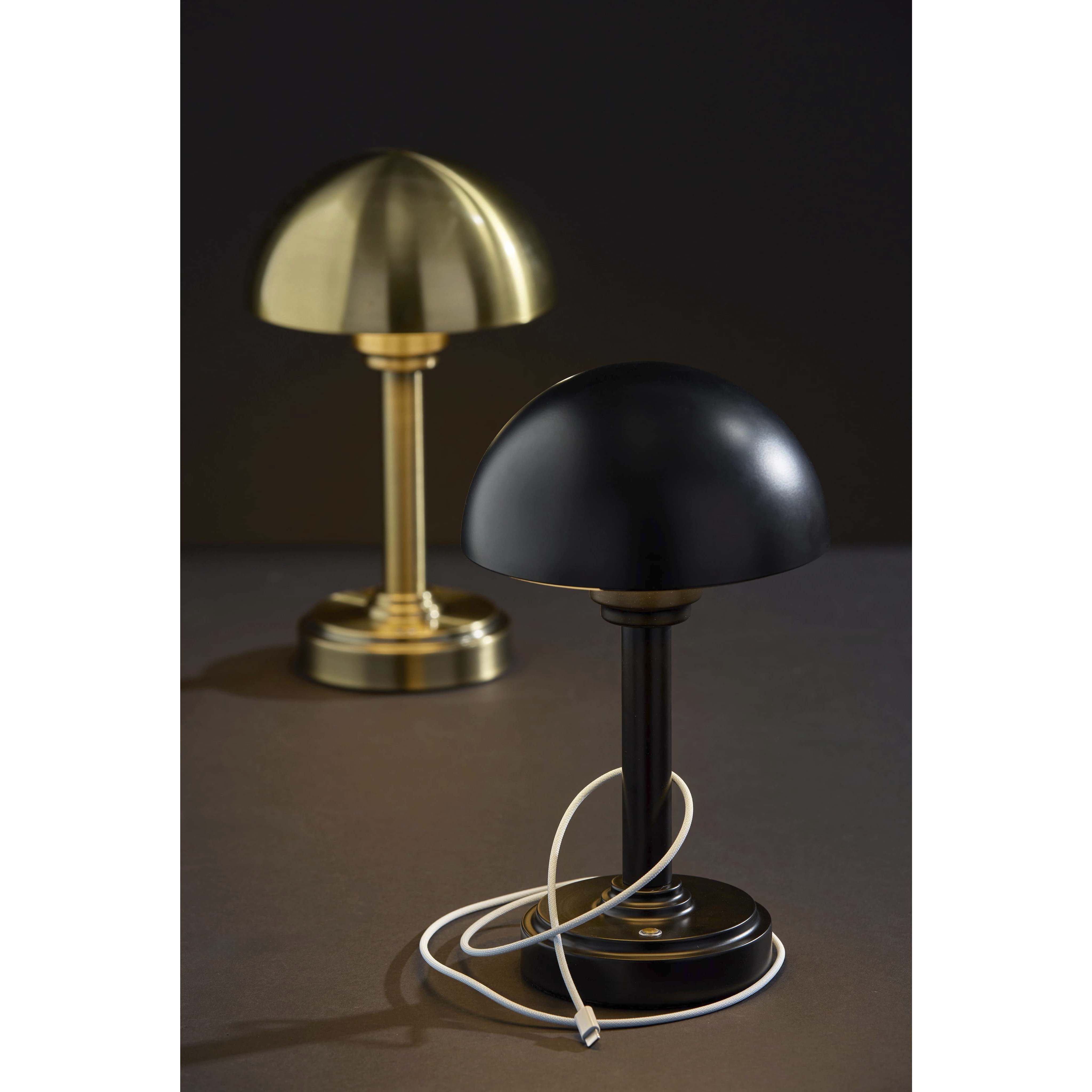 Ollie 12.5 inch 2.00 watt Black Cordless Table Lamp Portable Light