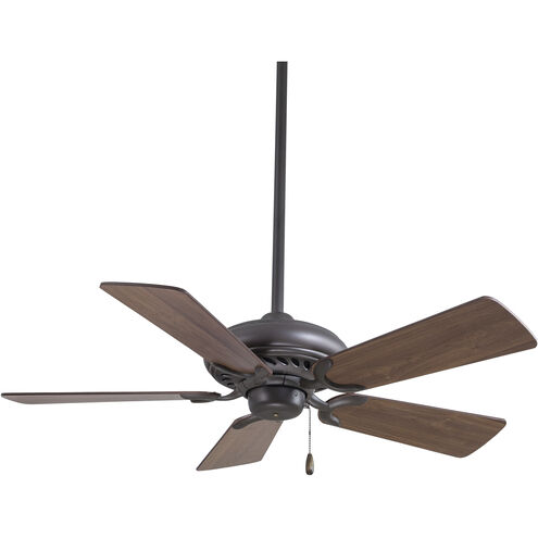 Supra 44 inch Oil Rubbed Bronze with Medium Maple Blades Ceiling Fan