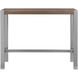 Riva Brown Counter Table