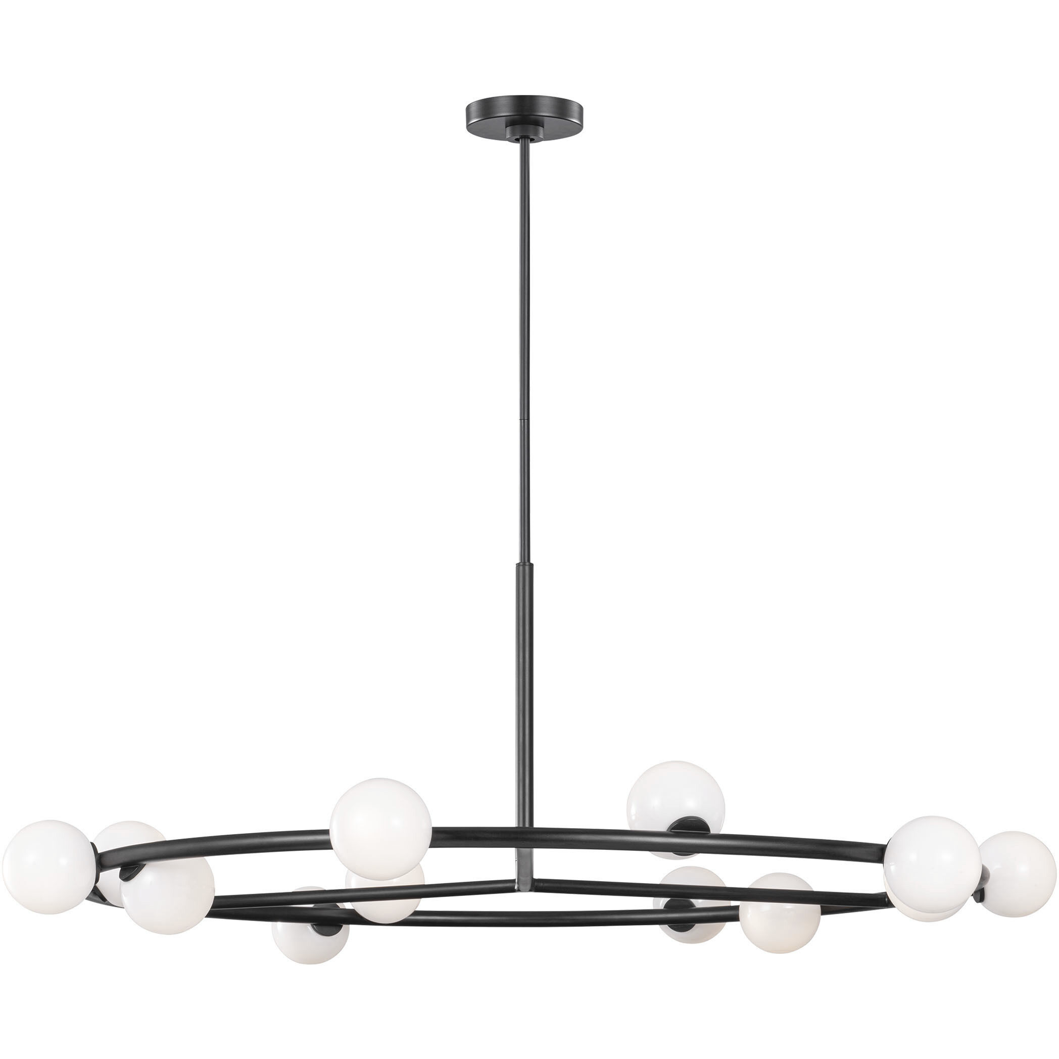 Sean Lavin Altair 12 Light 44 inch Aged Iron Chandelier Ceiling Light