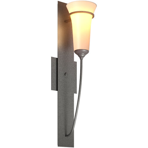 Banded 1 Light 4.25 inch Natural Iron Wall Torch Sconce Wall Light