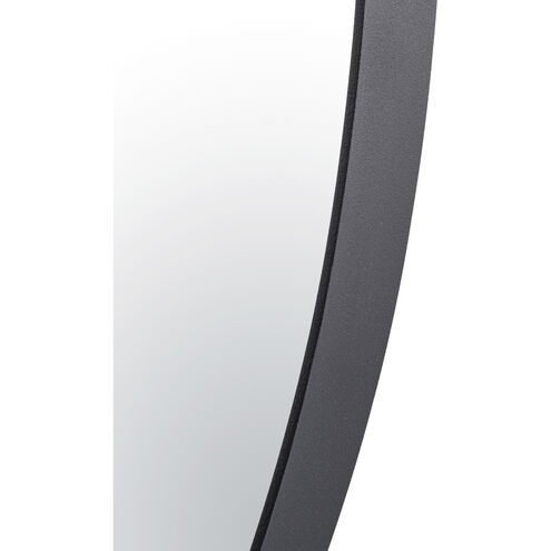 Tablet Black Wall Mirror