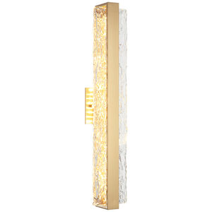 Niagara LED 26.8 inch Aged Gold Brass Vanity Light Wall Light