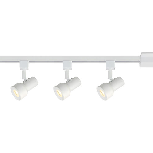 EnviroLite 3 Light 120 White Track Kit Ceiling Light, Small Step