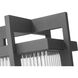 Fortis 2 Light 25.25 inch Sand Black Outdoor Post Mount Fixture