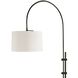 Arc 84 inch 100.00 watt Oil Rubbed Bronze Floor Lamp Portable Light