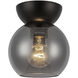 Arcadia 1 Light 6.00 inch Semi-Flush Mount