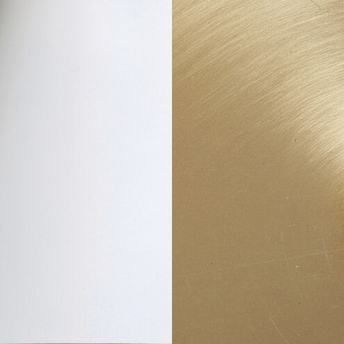 Maeve 4 Light 26.75 inch Matte Brass and White Pendant Ceiling Light