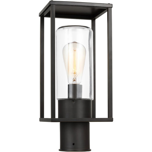 Vado 1 Light 15 inch Antique Bronze Post Lantern