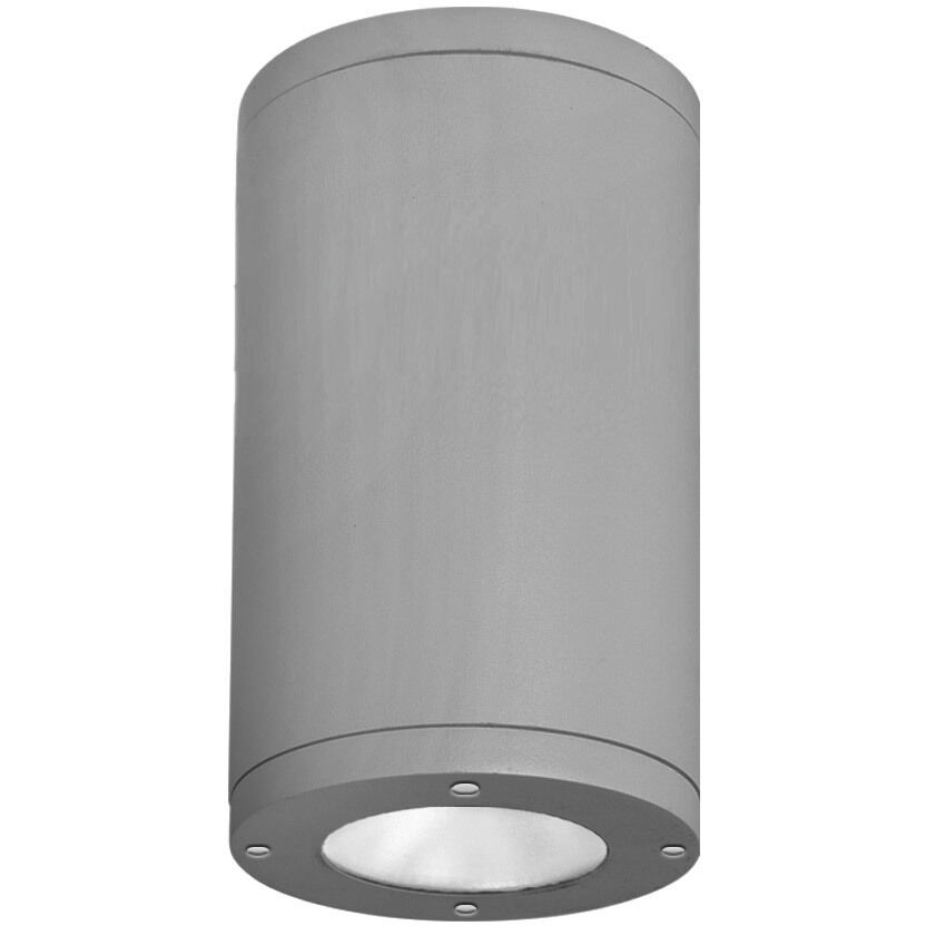 Tube Arch LED 6.38 inch Graphite Outdoor Flush in Flood, 90, 3000K