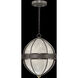 Mirage 3 Light 18.75 inch Black Pendant Ceiling Light