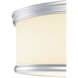 Bezel LED LED 16 inch Polished Chrome Flush Mount Ceiling Light, Progress LED