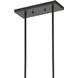 Williamsport 5 Light 37 inch Oil Rubbed Bronze Linear Chandelier Ceiling Light