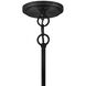 Clarke 4 Light 24.5 inch Black Chandelier Ceiling Light