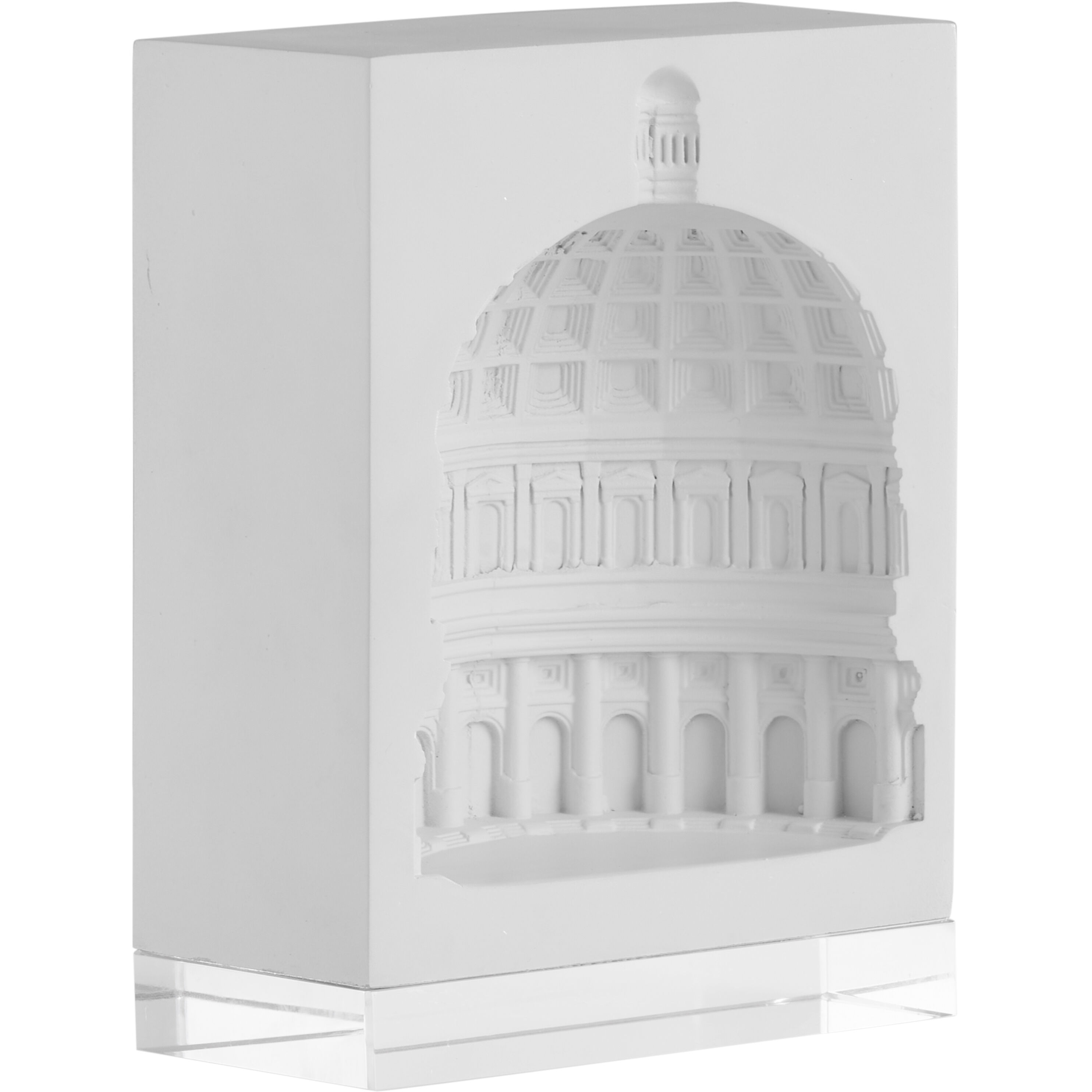 Doric Column White/Cream Decorative Object