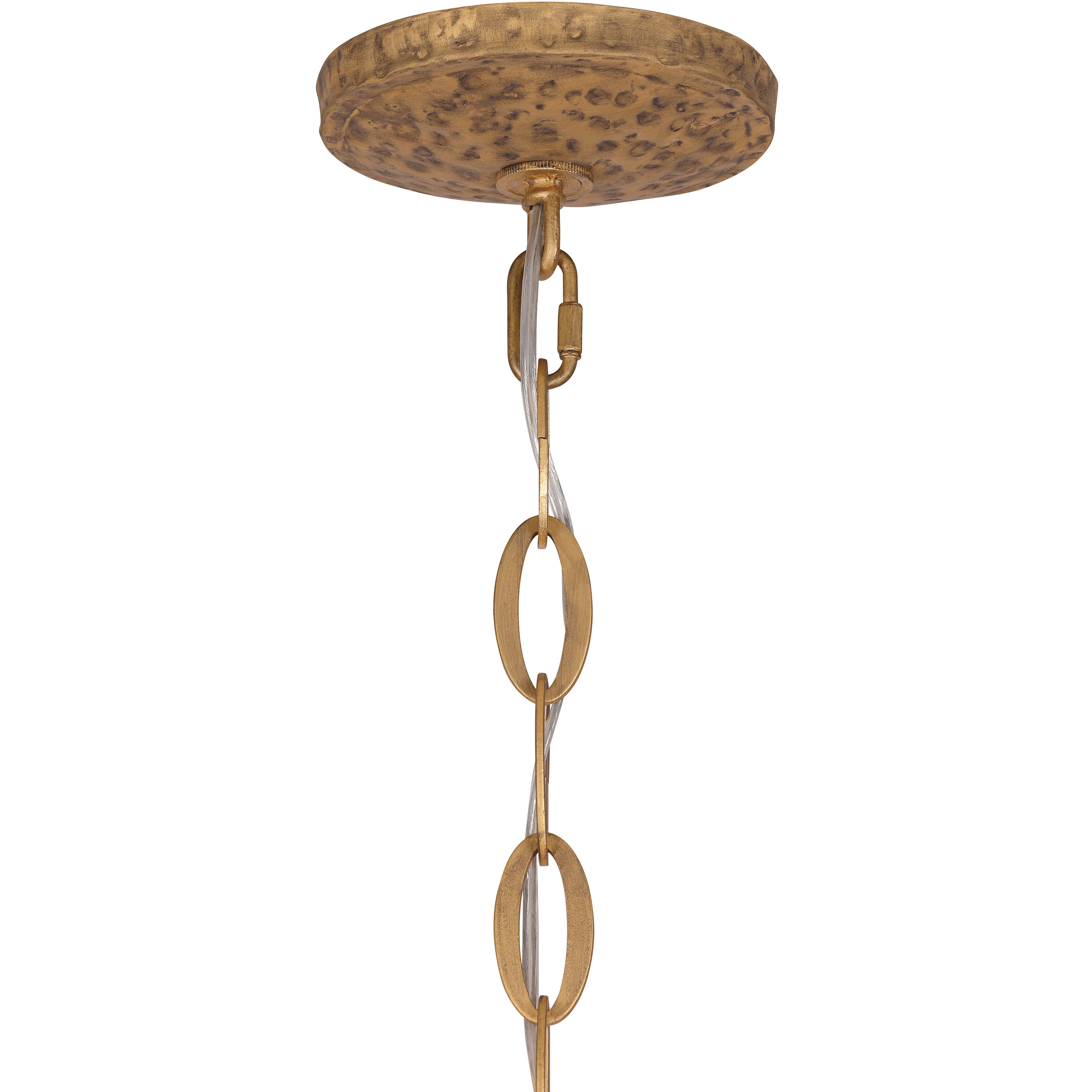 Atella 12 Light 48 inch Ashen Gold Chandelier Ceiling Light