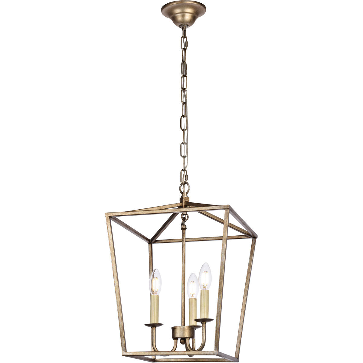 Maddox 3 Light 13 inch Vintage Sliver Pendant Ceiling Light