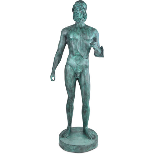 Standing Greek Warrior 36 X 15.25 inch Bronze Sculpture
