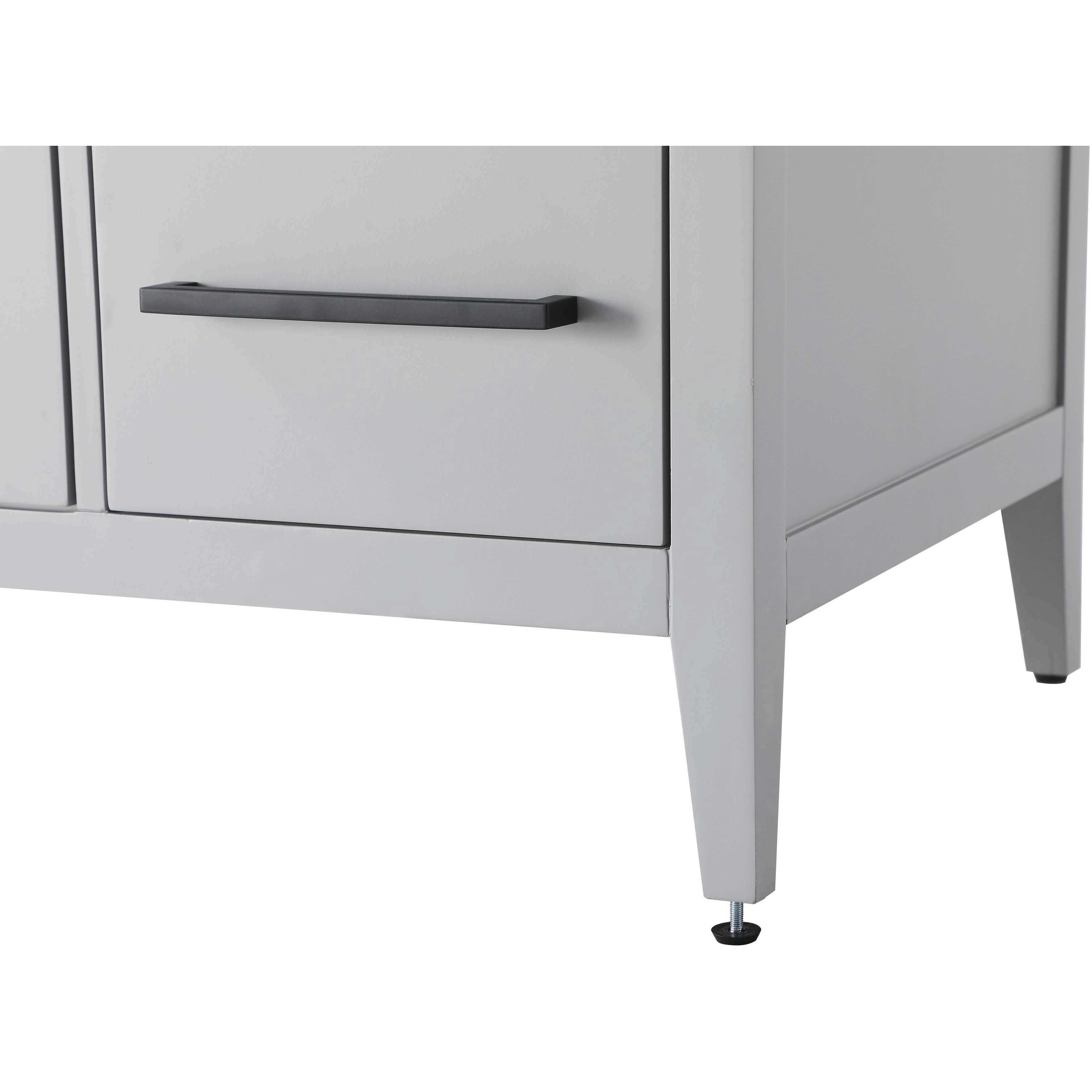 Millie 32 X 35 inch Grey Bathroom Vanity Cabinet