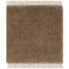 Evergreen 120 X 36 inch Brick/Eggplant/Prairie Dust/Pearl/Chocolate Handmade Rug in 3 x 10