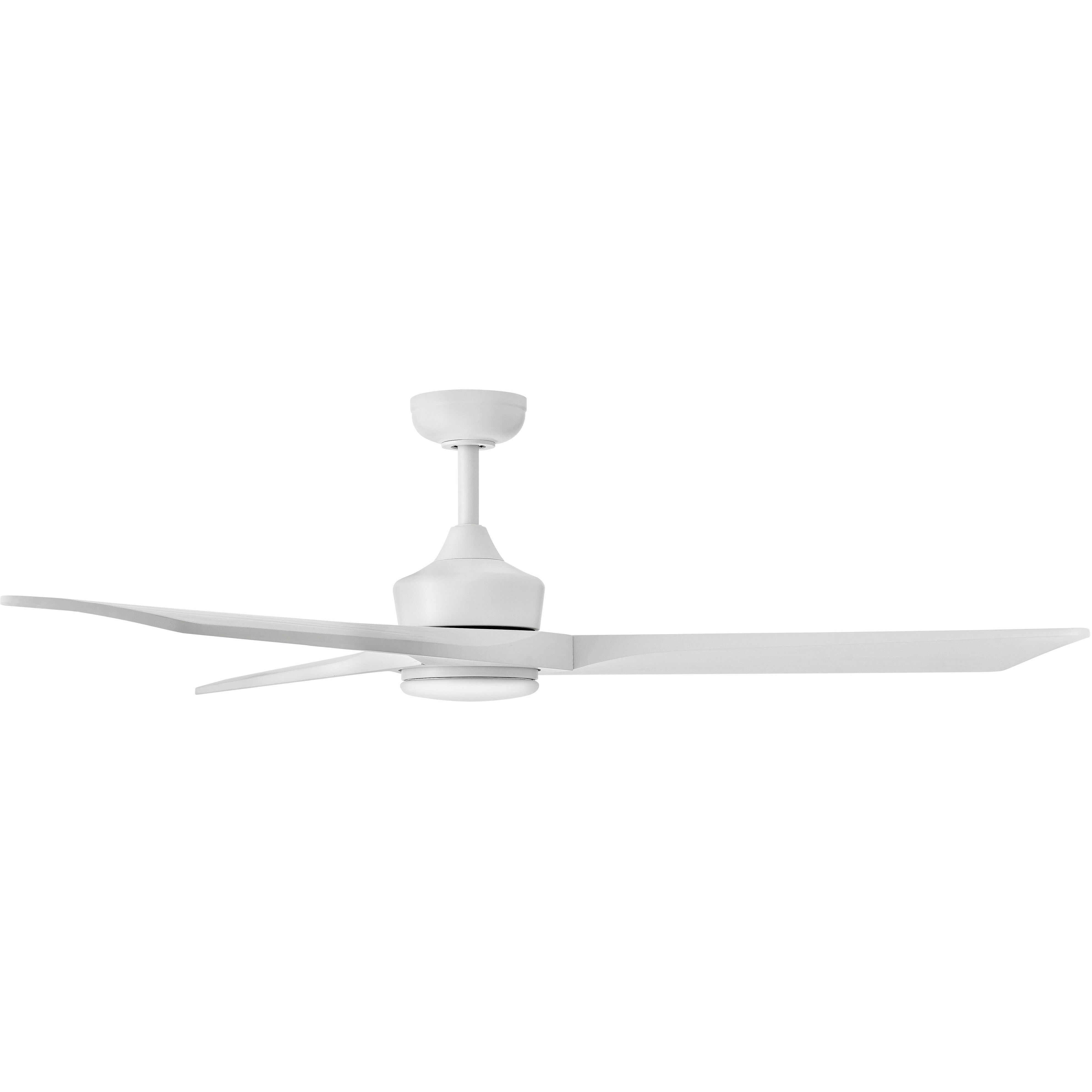 Sculpt 60 inch Matte White Fan