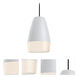 Abu 12 LED Black Cord Pendant Ceiling Light