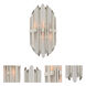 Massina 2 Light 8 inch Polished Nickel ADA ADA Sconce Wall Light