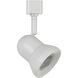 Signature 1 Light White Track Head Ceiling Light