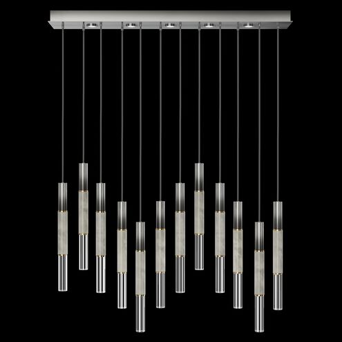 Antonia 17 Light 61 inch Silver Pendant Ceiling Light