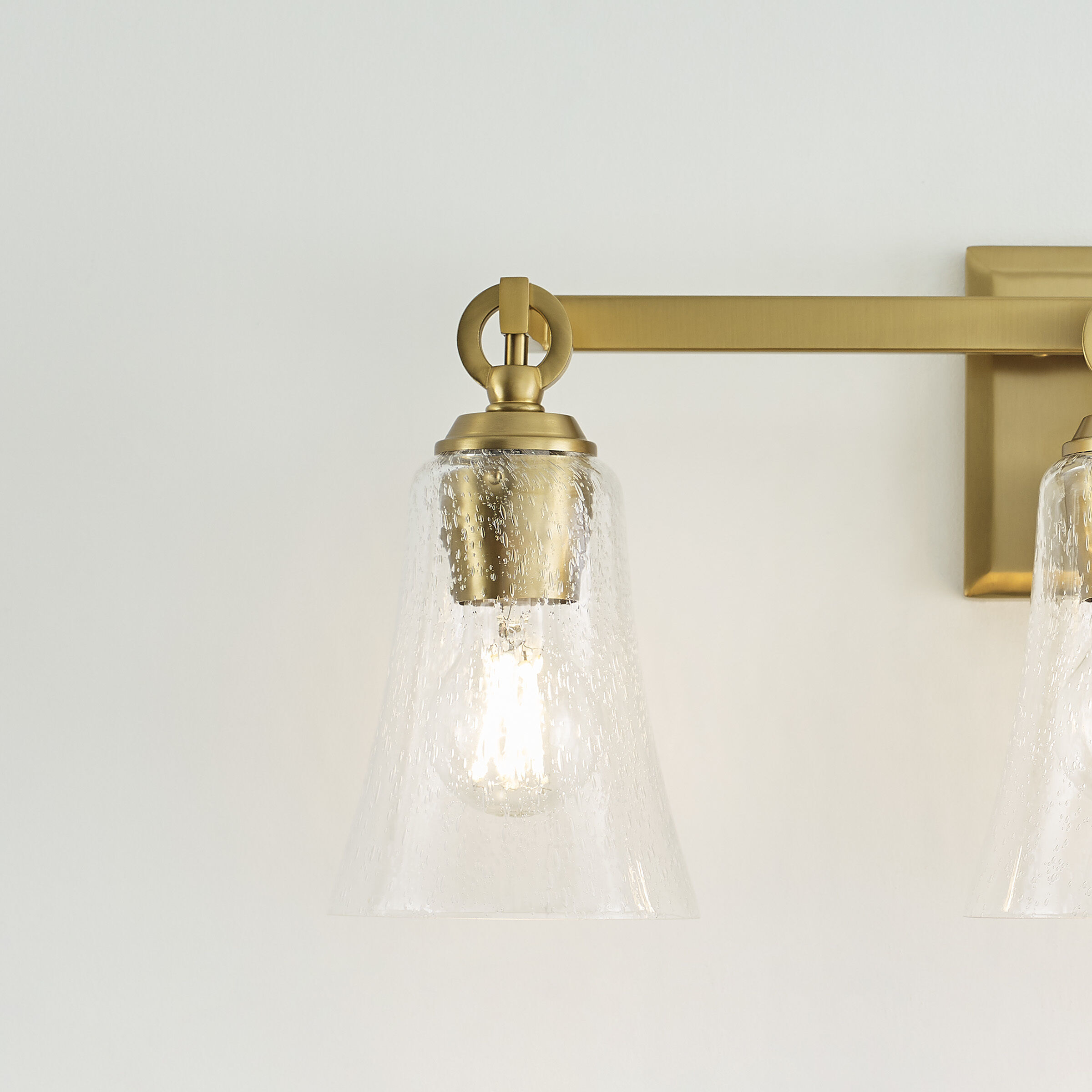 Sean Lavin Monterro 3 Light 21.75 inch Burnished Brass Vanity Light Wall Light