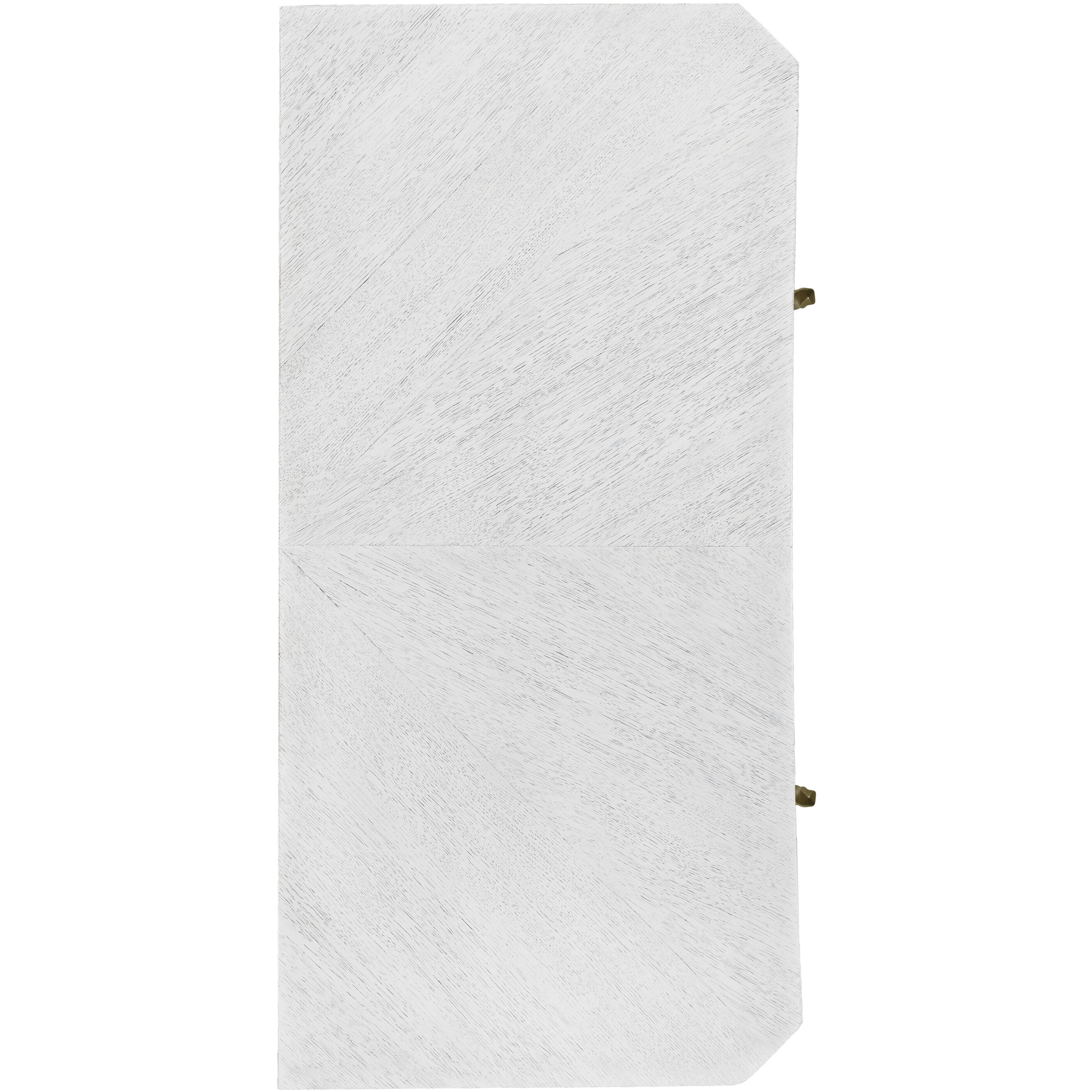 Bowtie Whitewash Cabinet