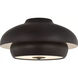 Christiane Lemieux Solene 1 Light 18 inch Aged Iron Flush Mount Ceiling Light