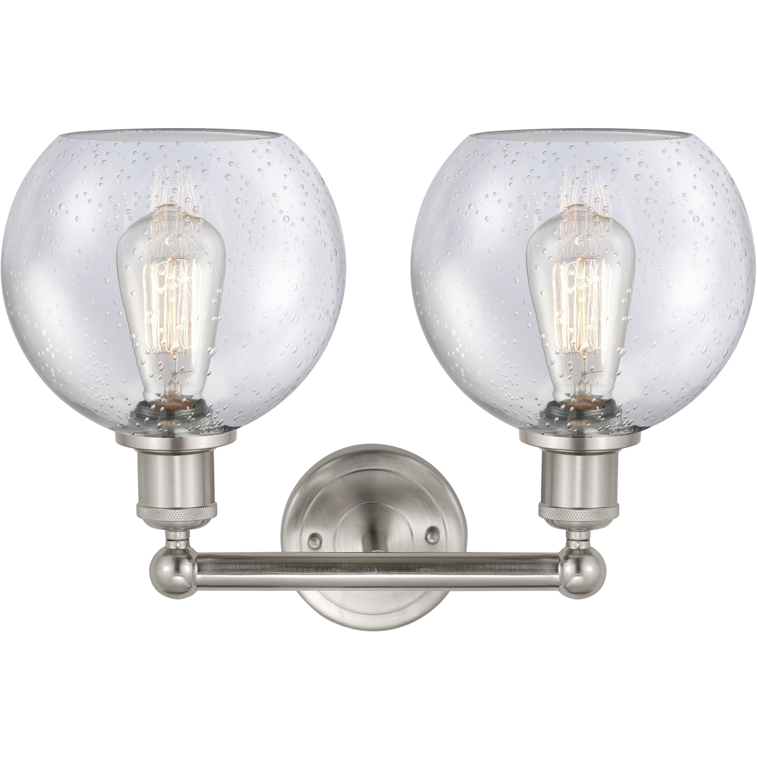 Athens 2 Light 17 inch Satin Nickel Bath Vanity Light Wall Light in Seedy