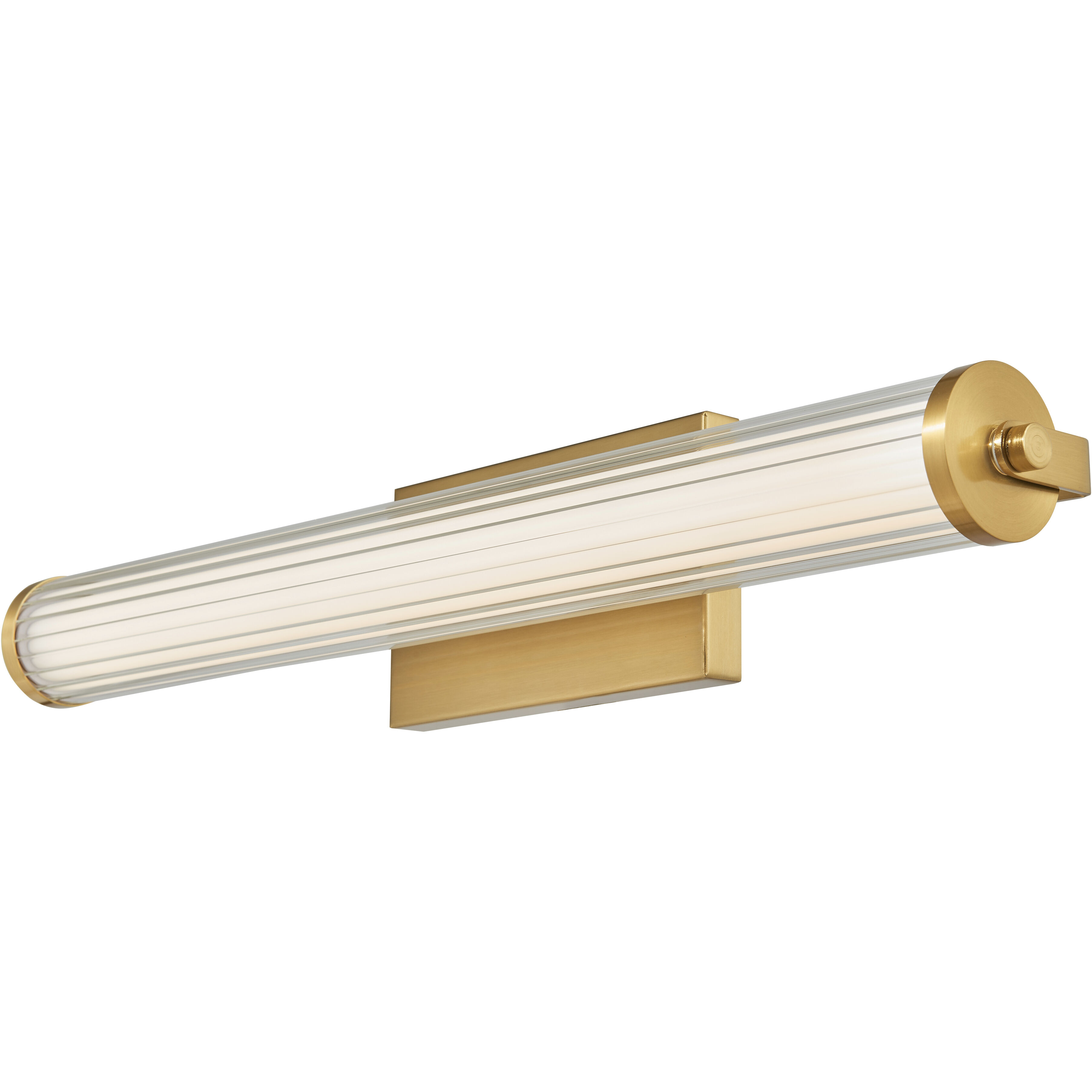 Macie LED 24 inch Brushed Brass Bath Vanity Light Wall Light