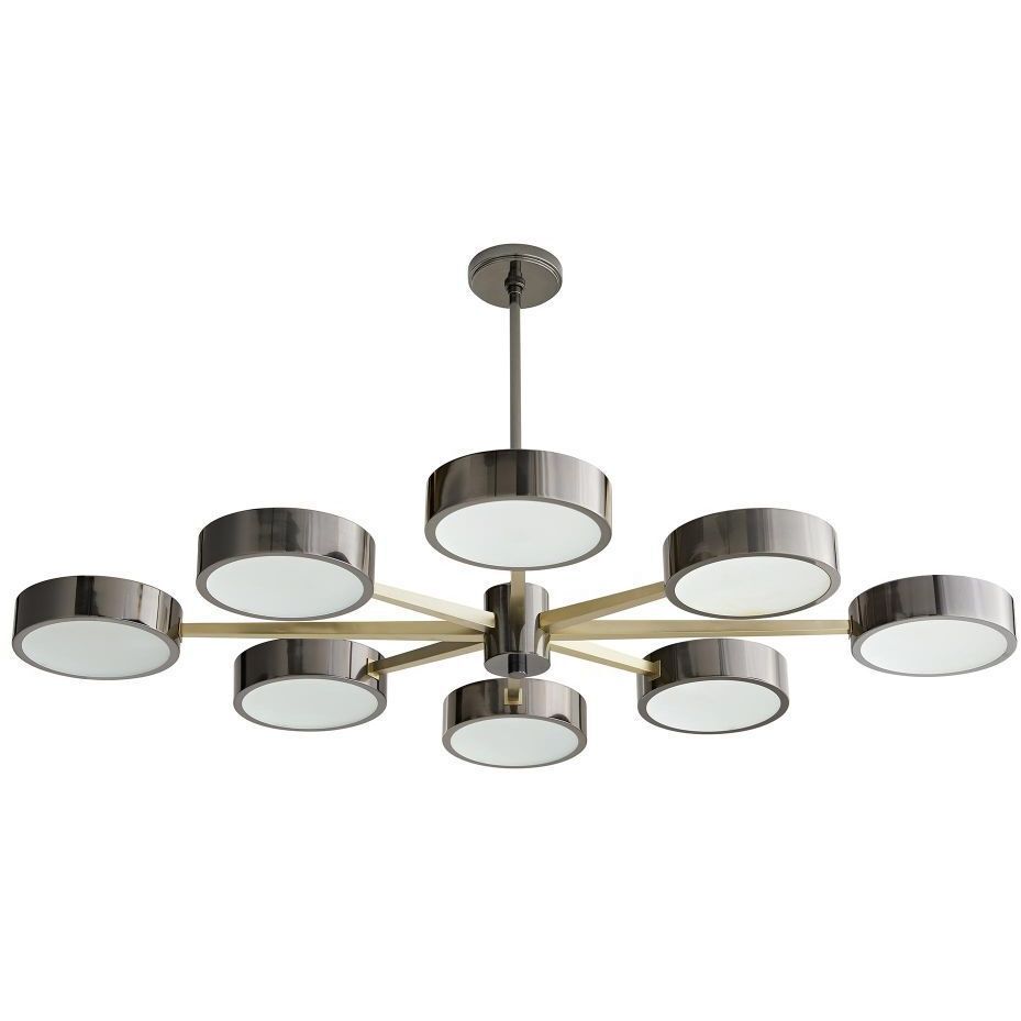 Linus 52 X 7 inch Pale Brass Chandelier Ceiling Light