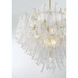 Regent 17 Light 36.75 inch Legacy Brass Chandelier Ceiling Light in Clear Crackled Glass