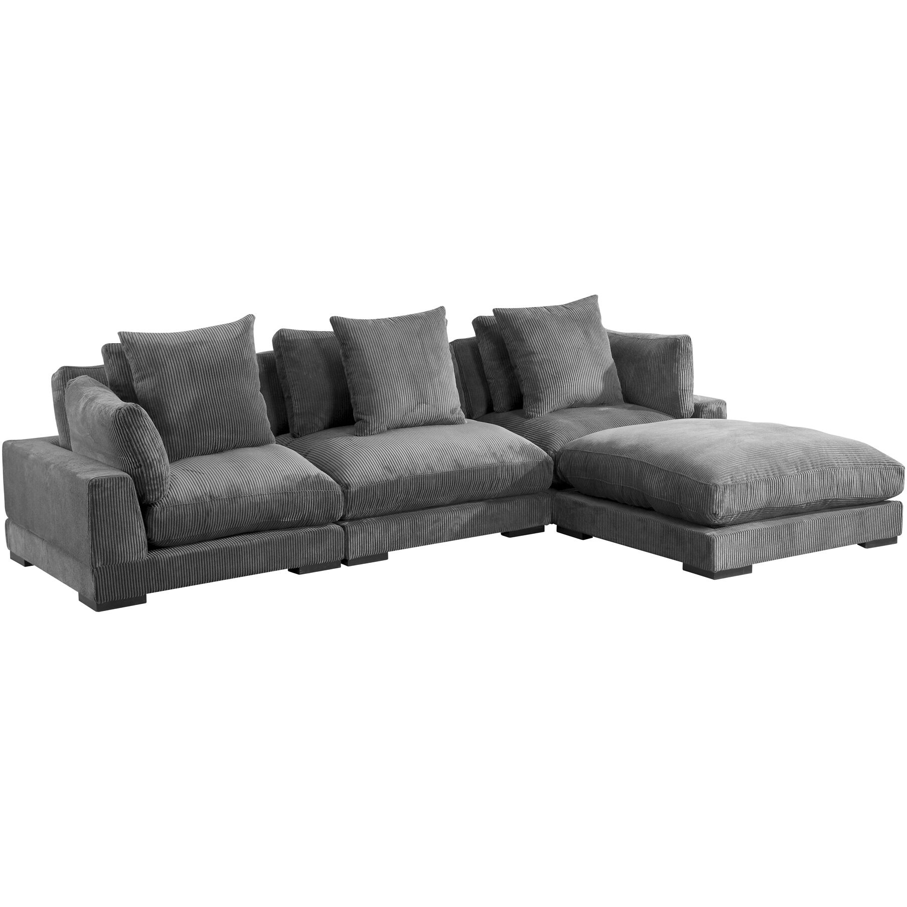 Tumble Grey Lounge Modular Sectional