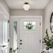 Celestial Valley 1 Light 10 inch Matte Black Flush Mount Ceiling Light, Small