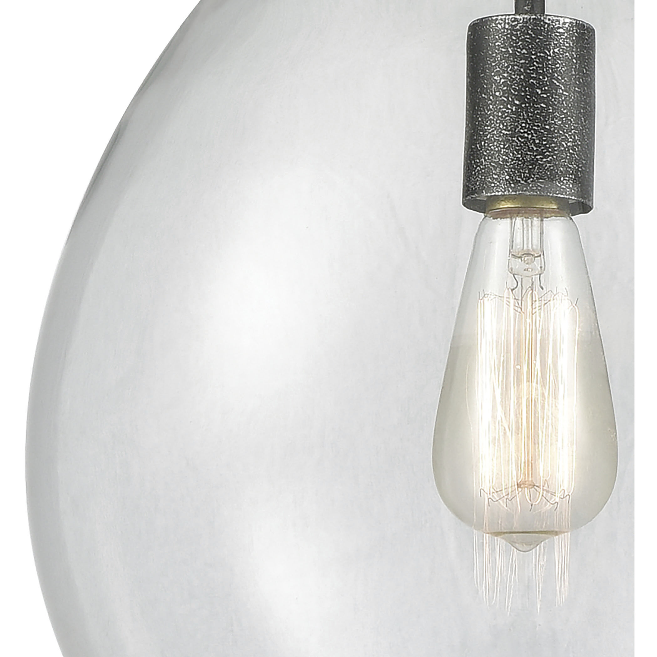 Sunderland 1 Light 12 inch Silvered Graphite Mini Pendant Ceiling Light