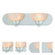 Fireside 2 Light 21 inch Satin Nickel Bath Vanity Wall Light