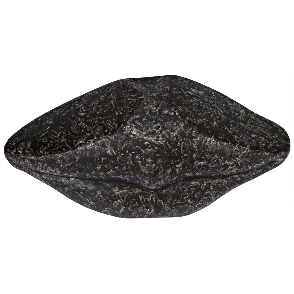 Lips Black Fiber Cement Statue