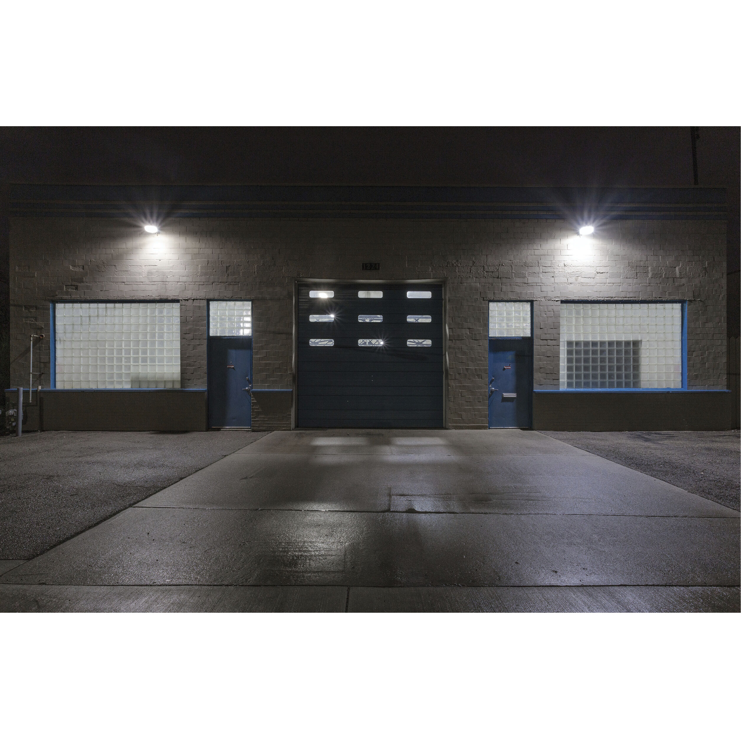 Brentwood LED 4 inch Black Outdoor Area Light