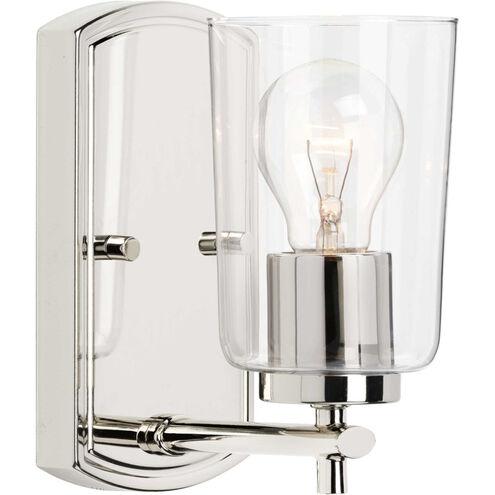 Adley 1 Light 5 inch Polished Nickel Bath Vanity Wall Light