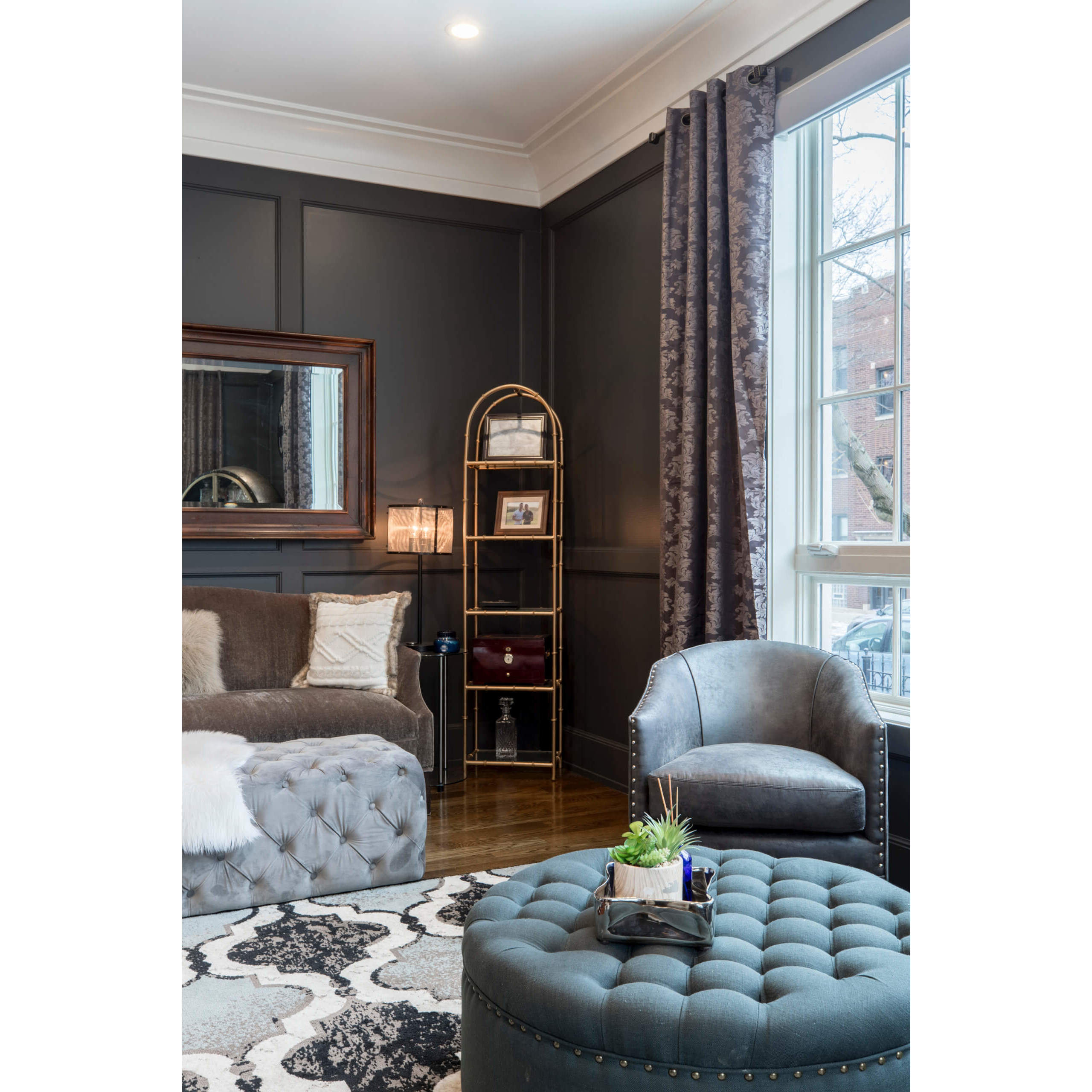 Etch White Regressed, Deep Panel