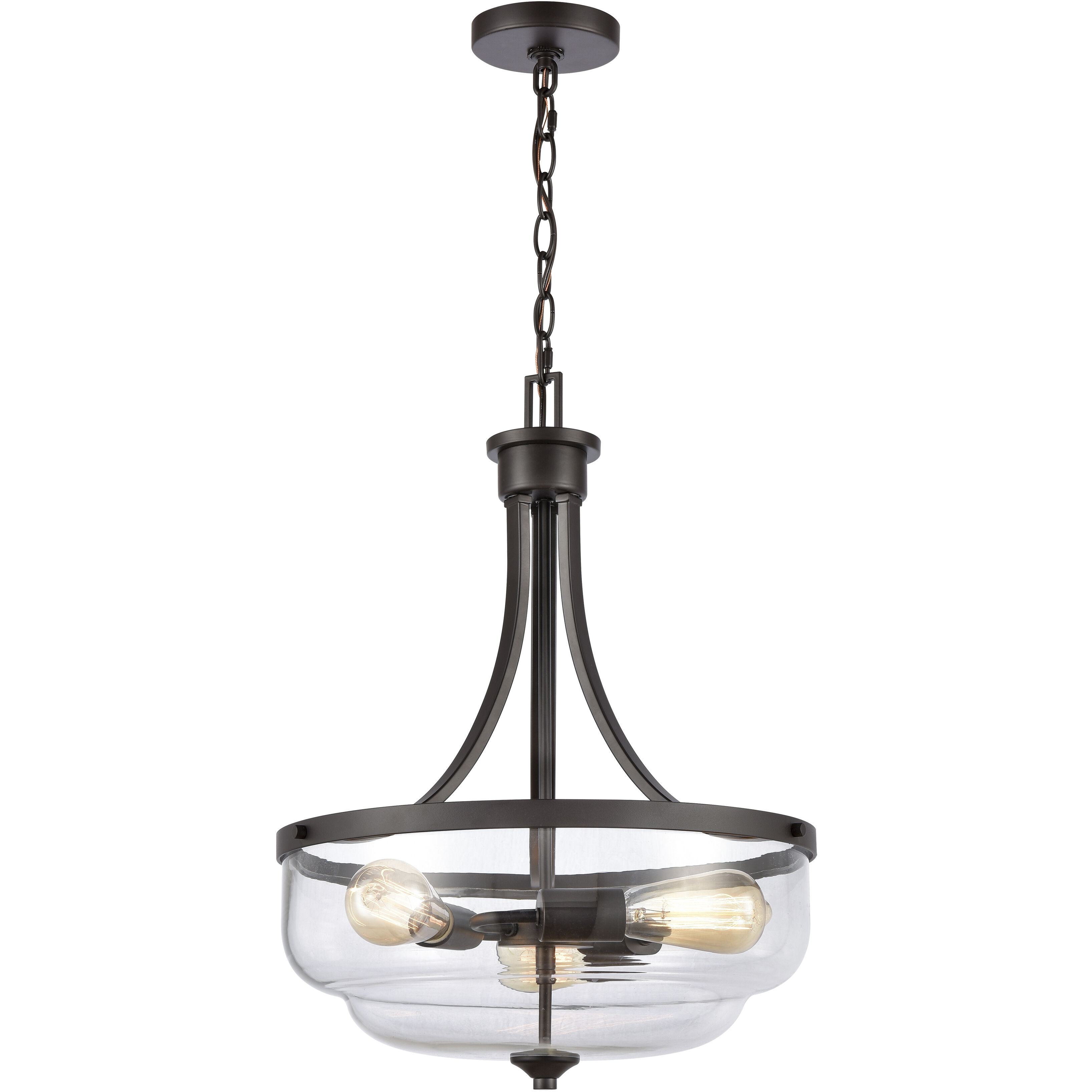 Calistoga Pendant Ceiling Light in Oil Rubbed Bronze