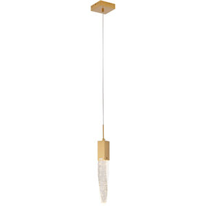 Canada 1 Light 5 inch Gold Single Pendant Lighting Ceiling Light