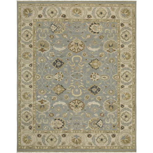 Danila 36 X 24 inch Light Gray / Tan / Light Olive / Olive Handmade Rug