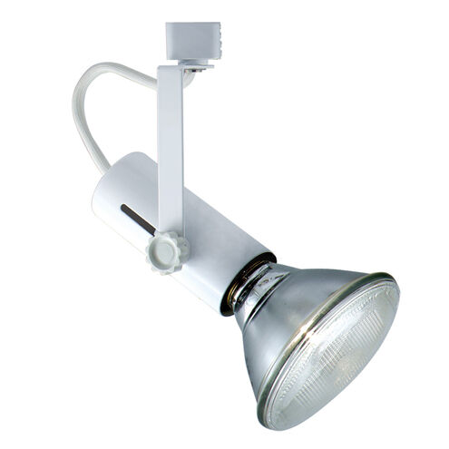 Classic 1 Light 120V White Track Lighting Ceiling Light