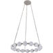 Marni LED 32.38 inch Polished Nickel Chandelier Ceiling Light
